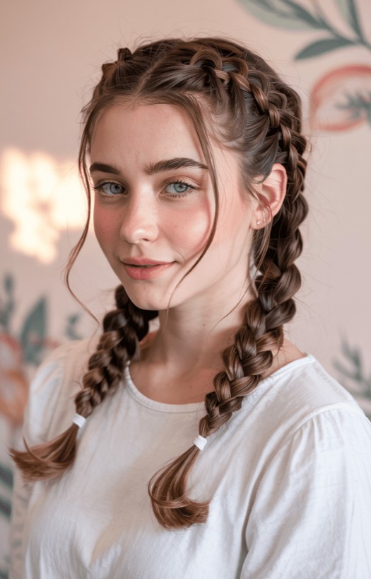 21 Adorable and Effortless Bubble Braid Hairstyles