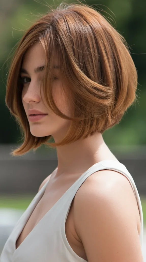 Soft Inverted Bob with Rounded Layers