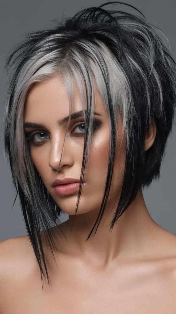 Edgy Inverted Bob with Disconnected Layers