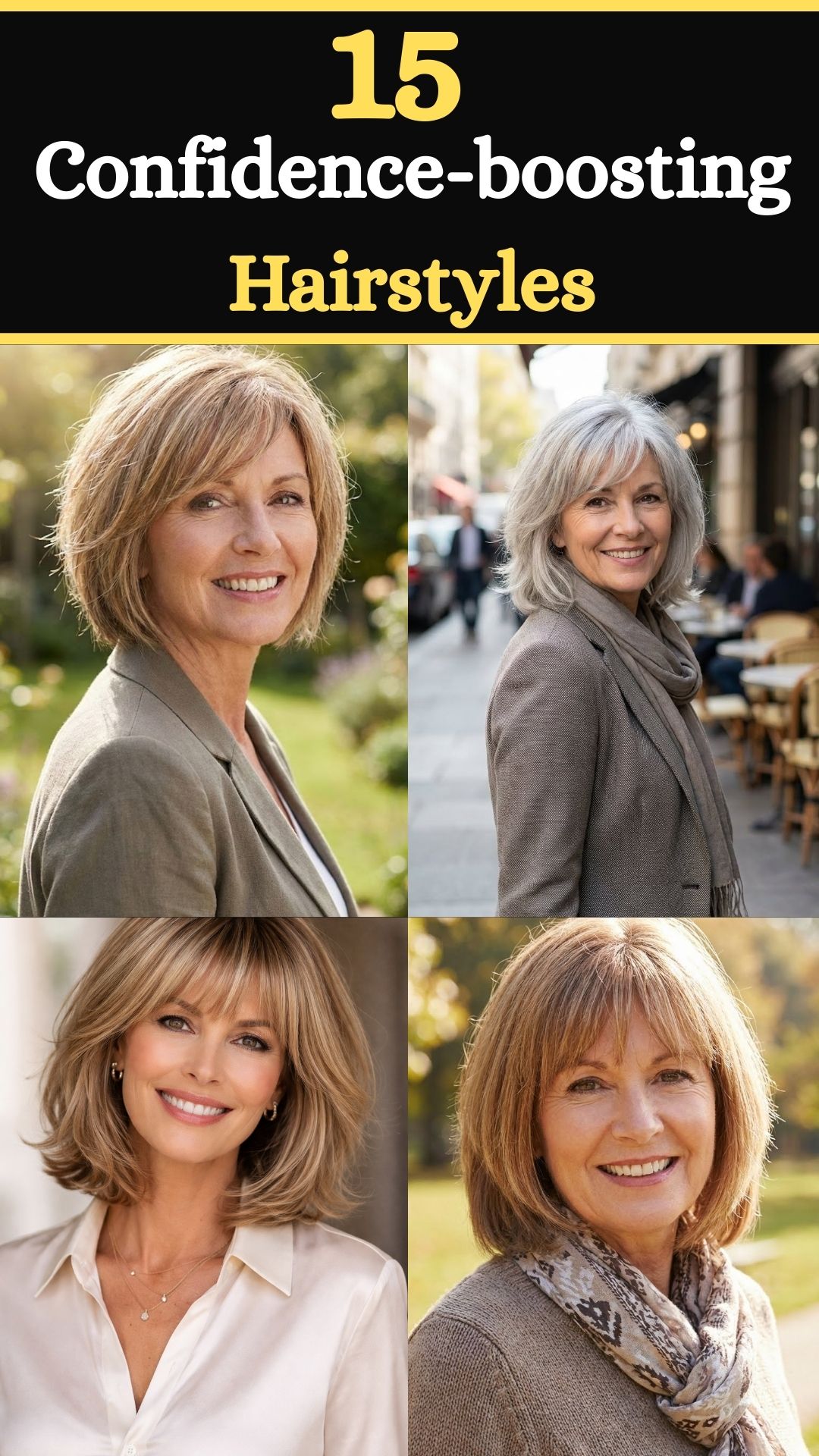 15 Confidence-Boosting Hairstyles With Bangs for Women Over 50