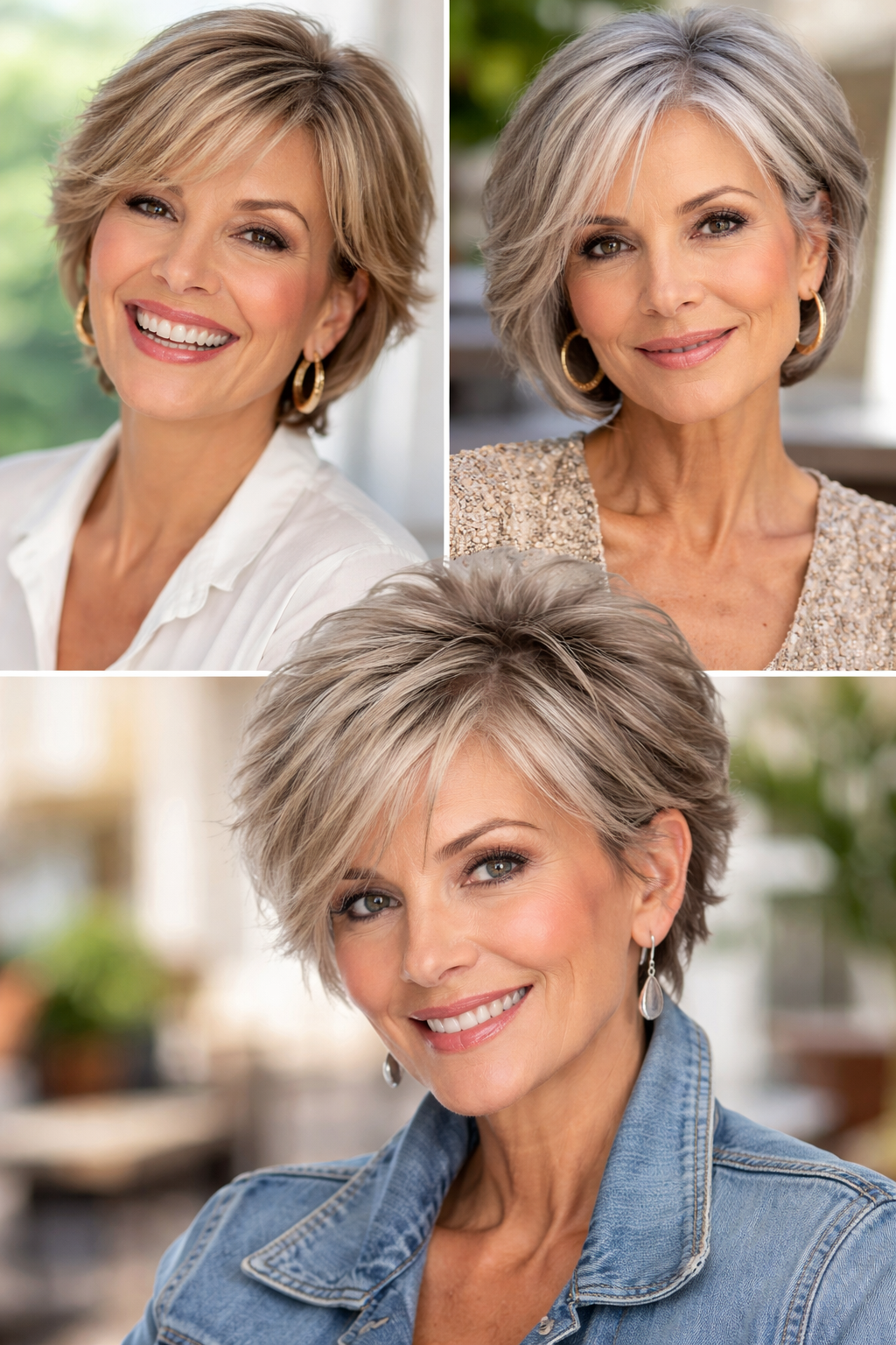 20 Chic, Flattering Short Hairstyles Women Over 50 With Fine Hair Are Loving