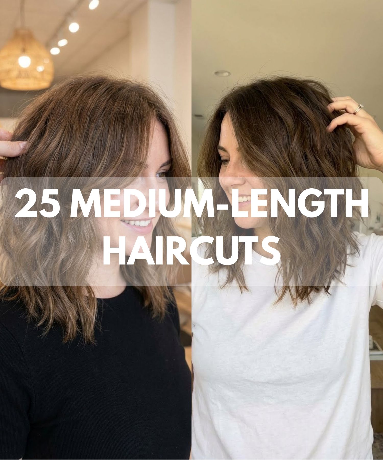 25 Medium-Length Haircuts That Make Thick Hair Easy to Manage