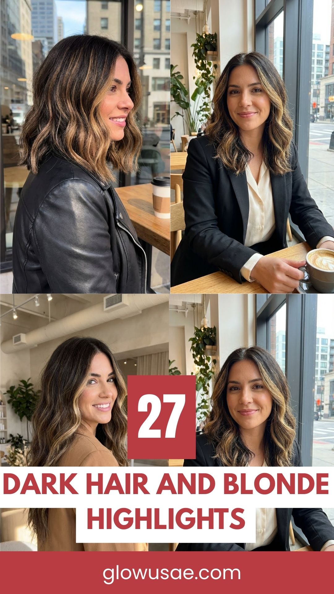 27 Chic Ways to Get the Best of Both Worlds with Dark Hair and Blonde Highlights