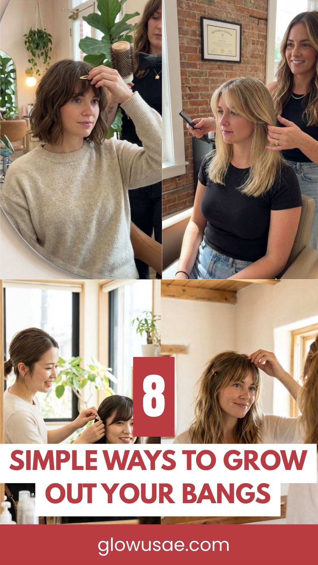 8 Simple Ways to Grow Out Your Bangs, Straight From an Expert