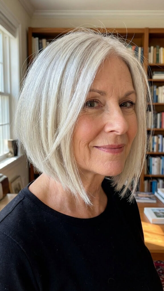 Angular Bob with Razor-Edged Ends