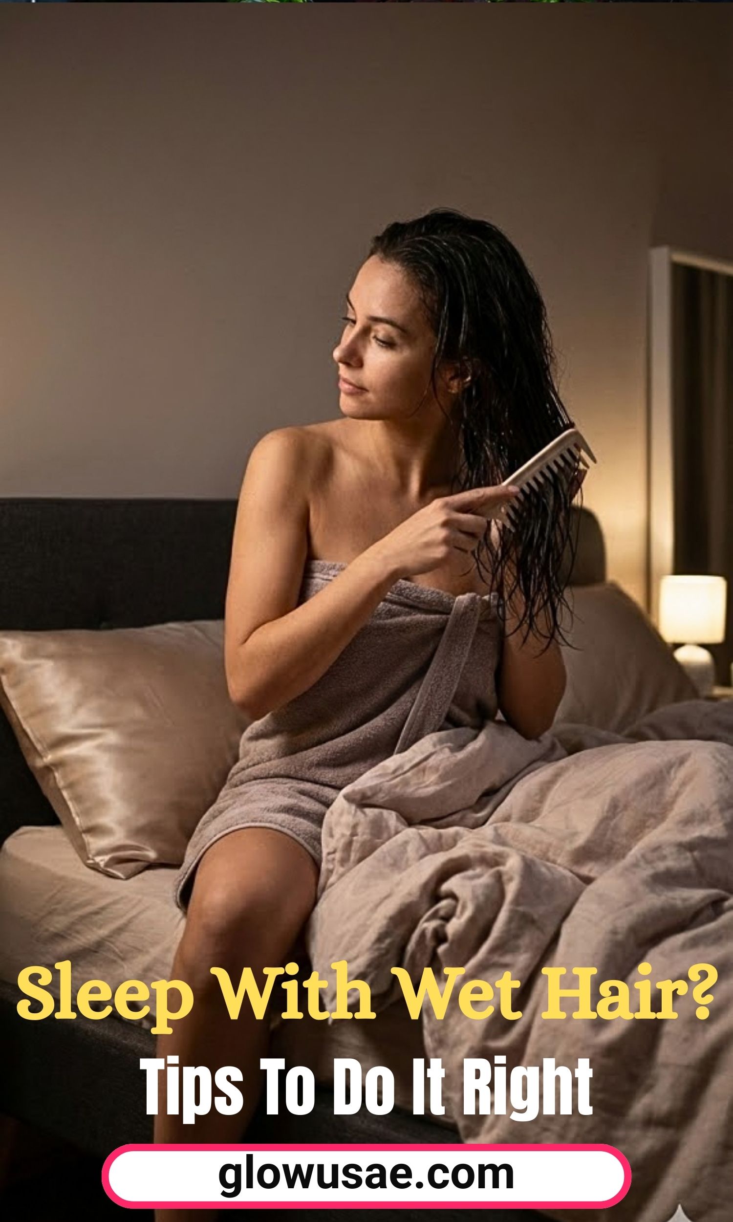 Can You Sleep With Wet Hair? Tips to Do It Right