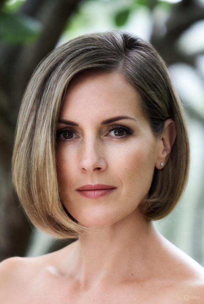 Chin-Length Bob with Soft Layers