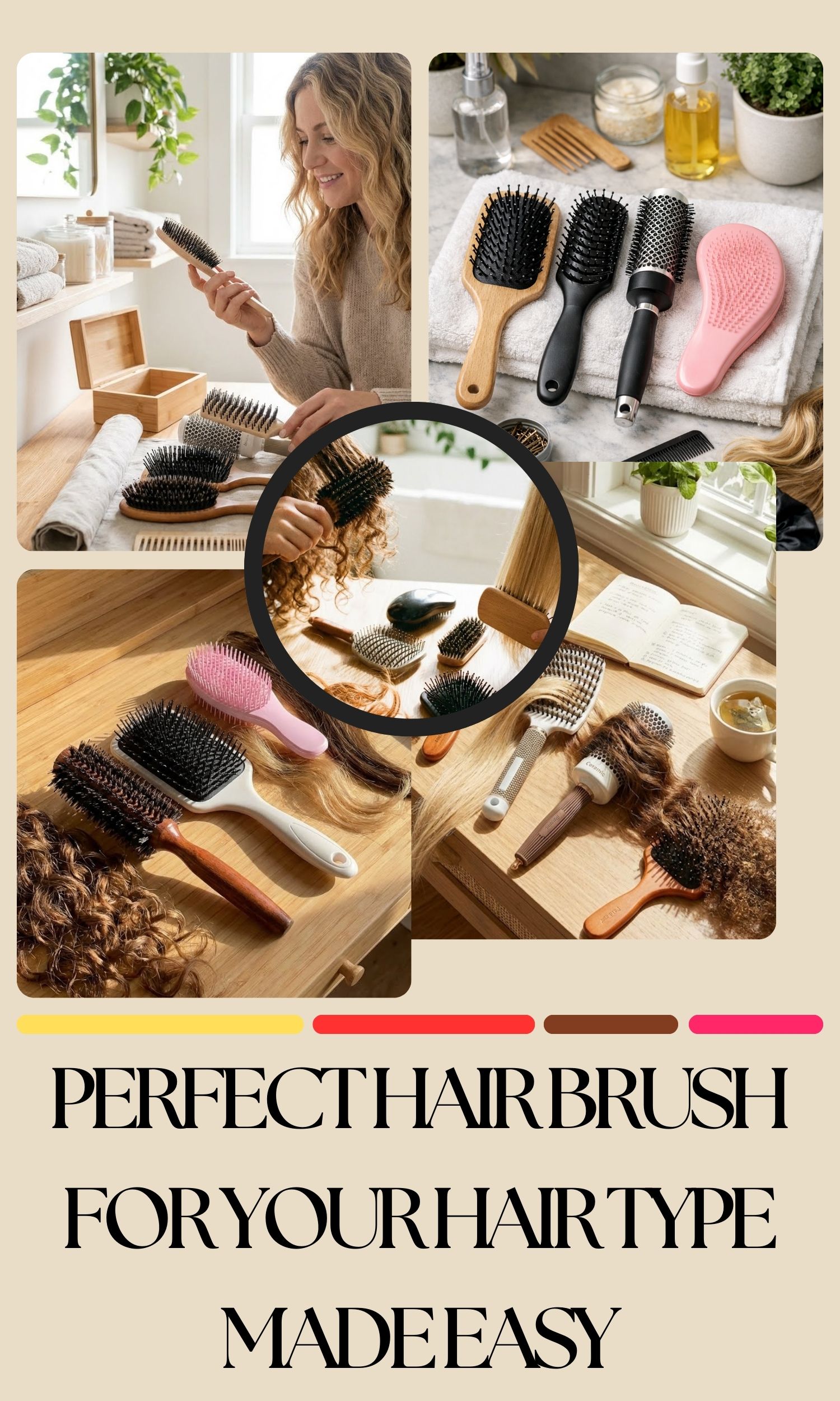 Choosing the Perfect Hair Brush for Your Hair Type Made Easy