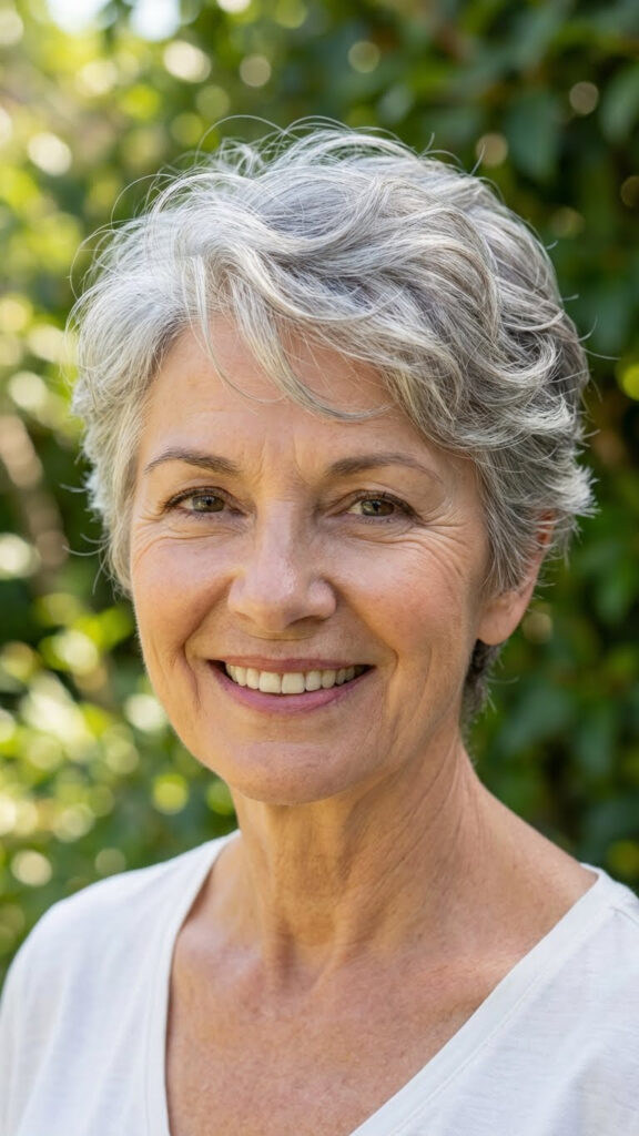 Classic Pixie with Natural Texture