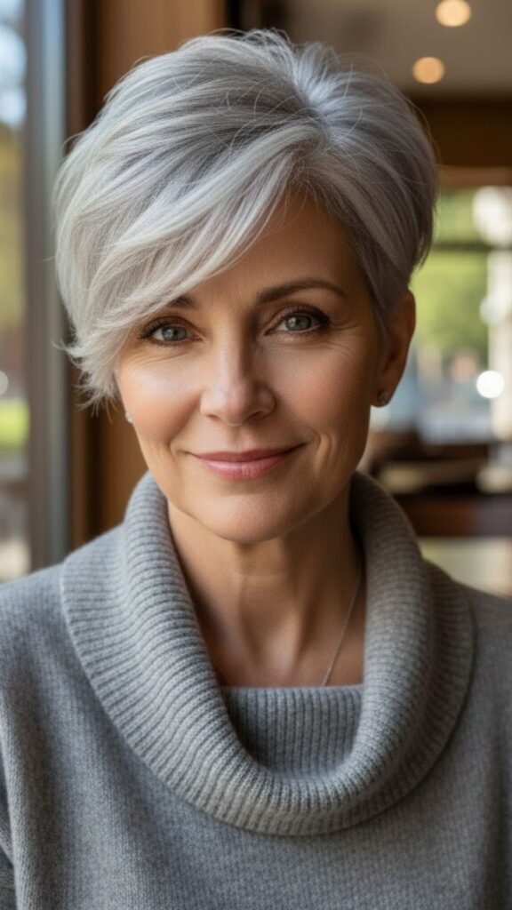 Disconnected Pixie Cut