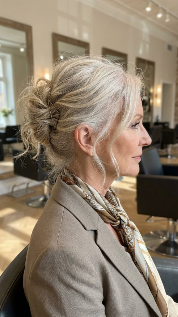 French Twist with a Modern Edge