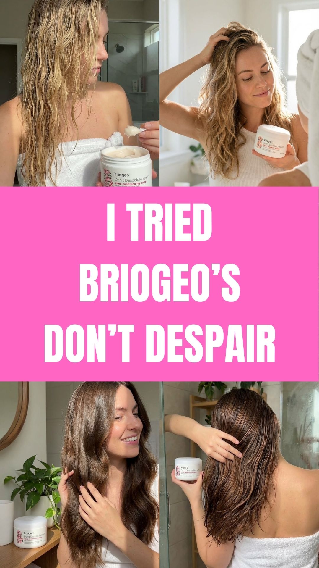 I Tried Briogeo’s Don’t Despair, Repair! Hair Mask—and My Hair Has Never Felt Softer