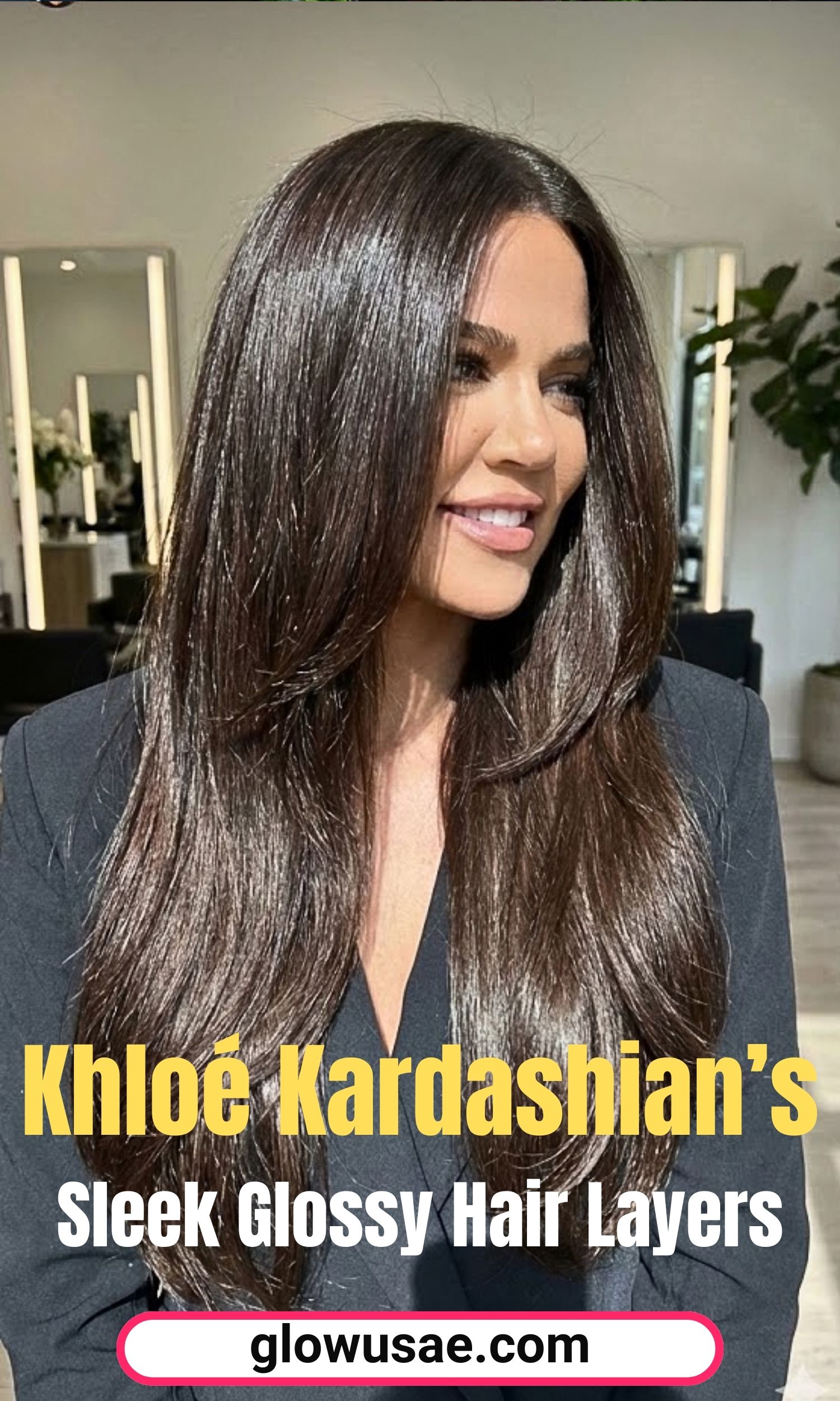 Is Anyone Else Loving Khloé Kardashian’s Sleek, Glossy New Layers?