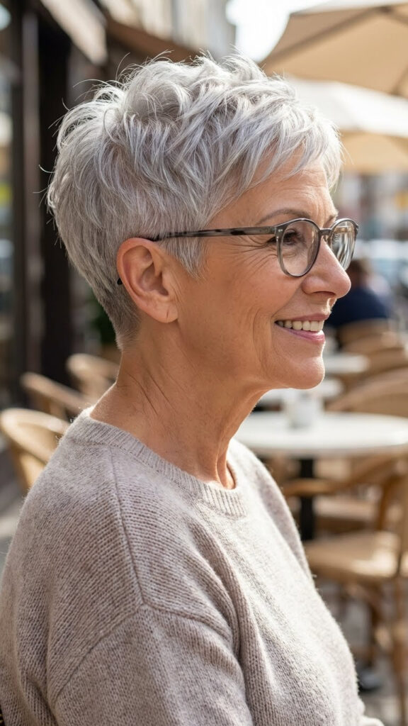  Long Bob with Natural Waves