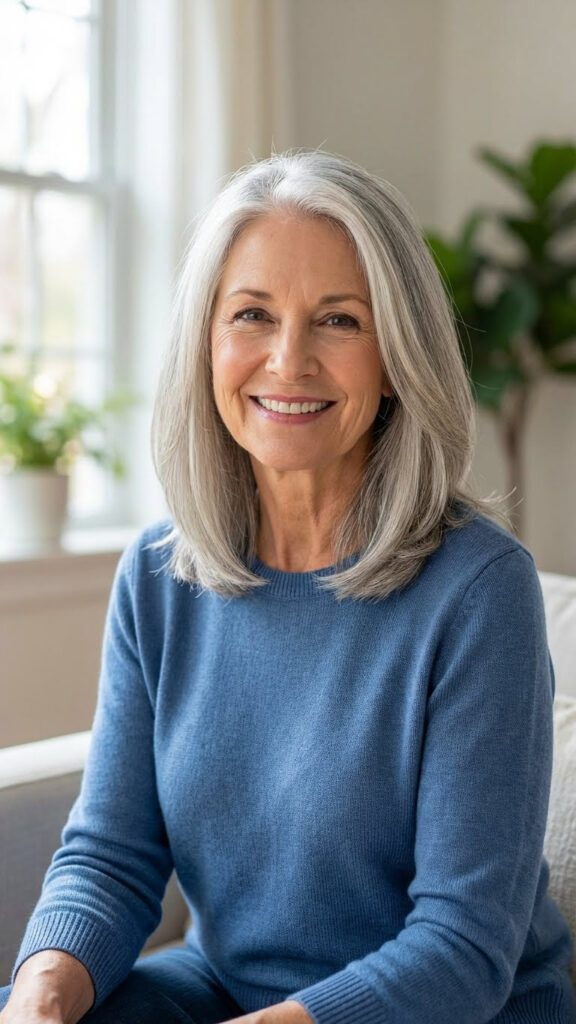 Long Bob with Tapered Ends