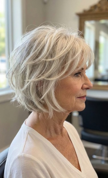 Messy-Textured Bob