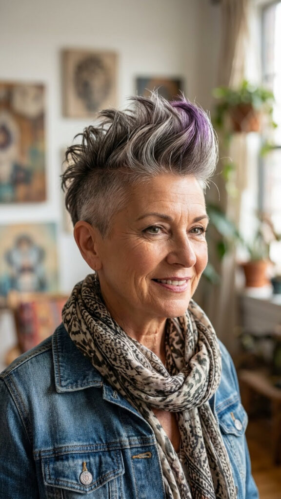 Mohawk-Inspired Faux Hawk