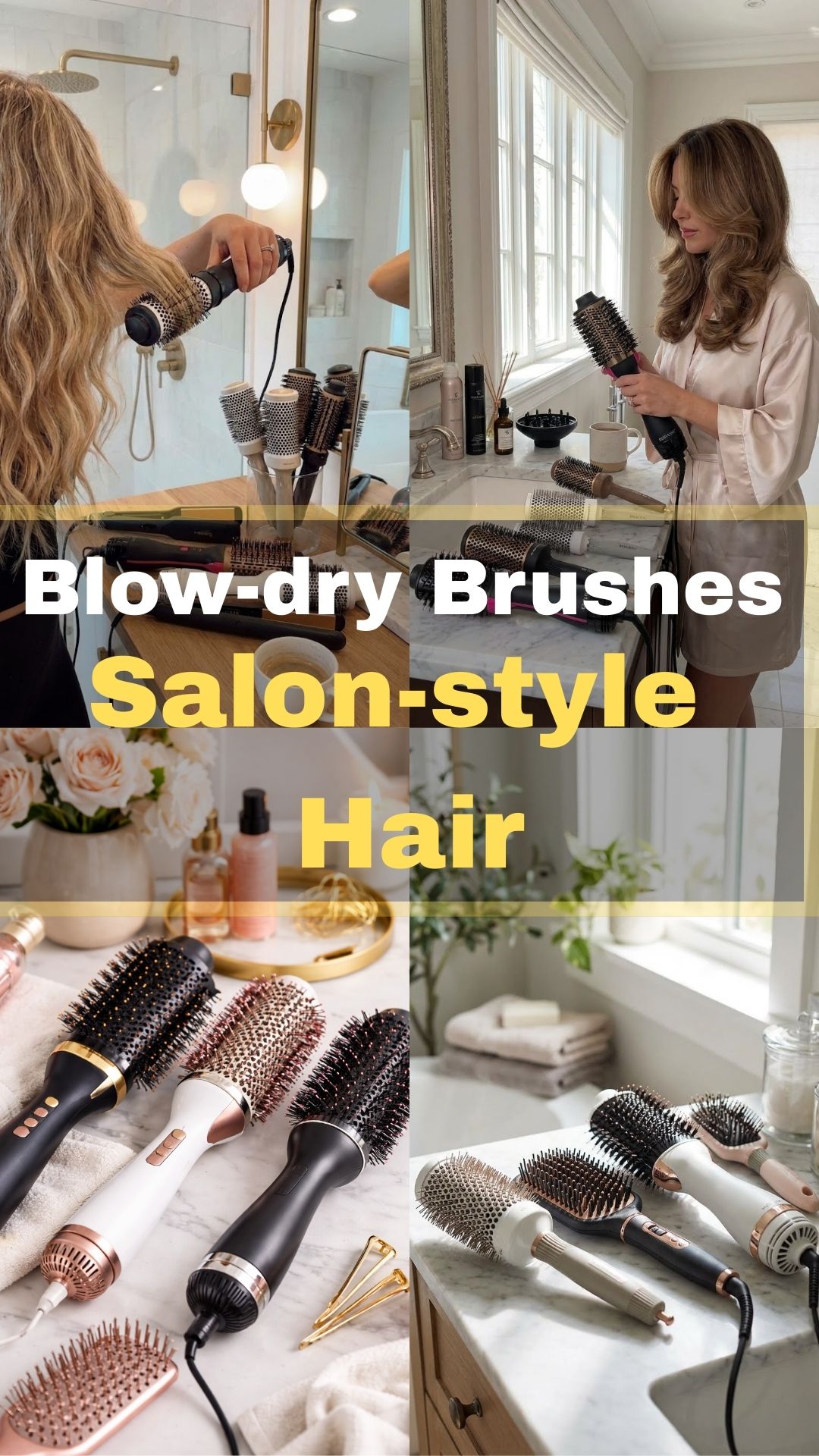 Our Favorite Blow-Dry Brushes for At-Home, Salon-Style Hair