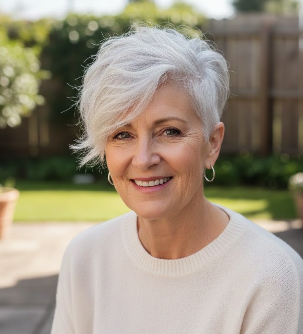 Pixie with Undercut Detail