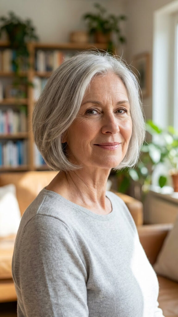 Short Bob with Chin-Length Layers