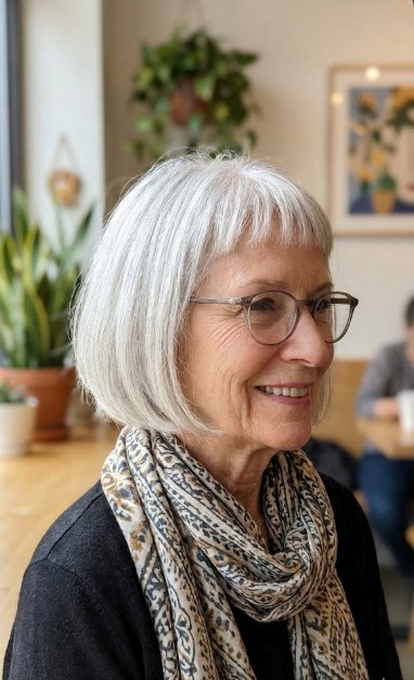 Short Bob with Micro Bangs