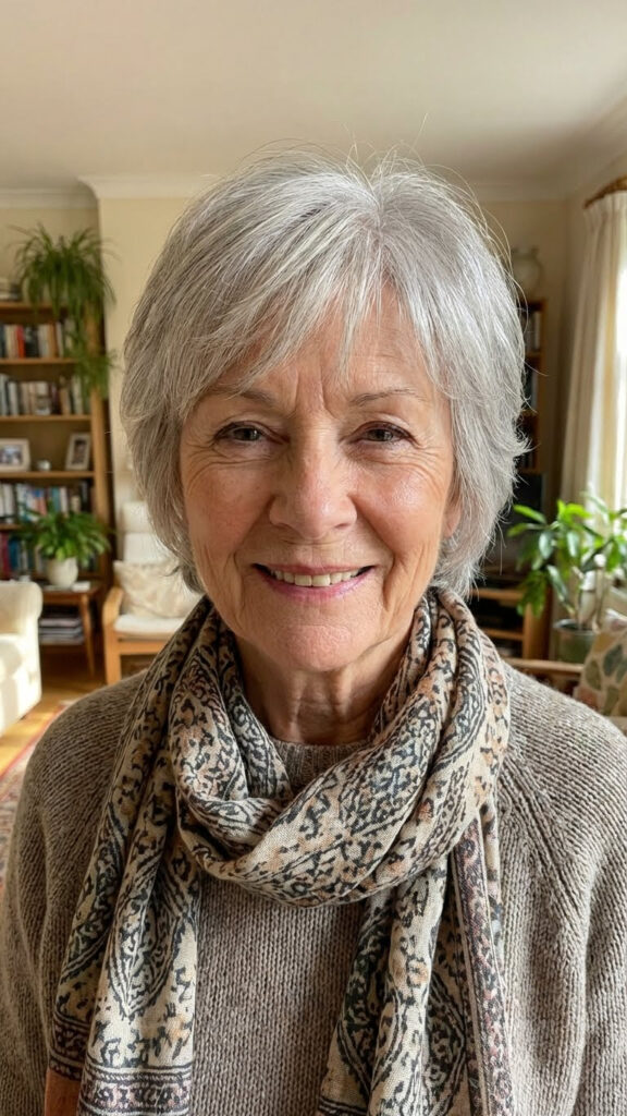 Short Feathered Hairstyle