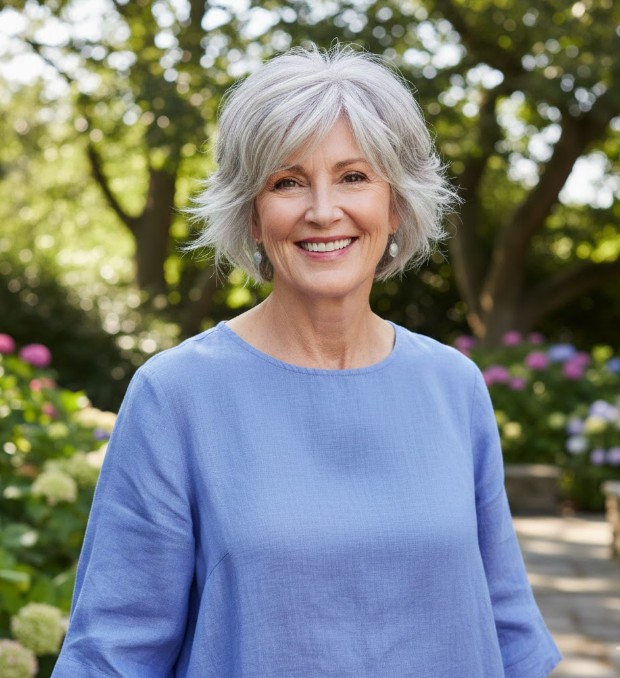 Short Shag with Textured Layers