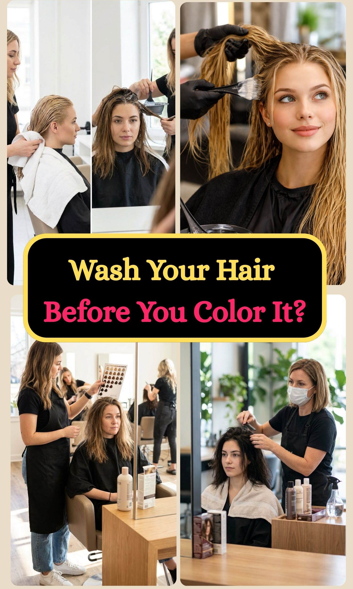 Should You Wash Your Hair Before You Color It Experts Share What to Do