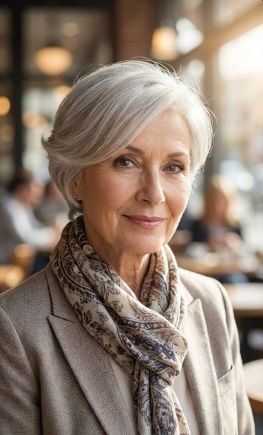 Sleek Pixie with Side Volume