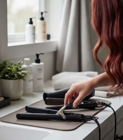 Take Breaks From Heat Tools