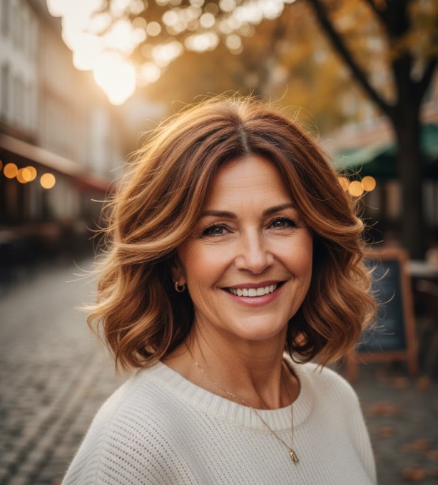 Warm Cinnamon Swirls on Mid-Length Waves