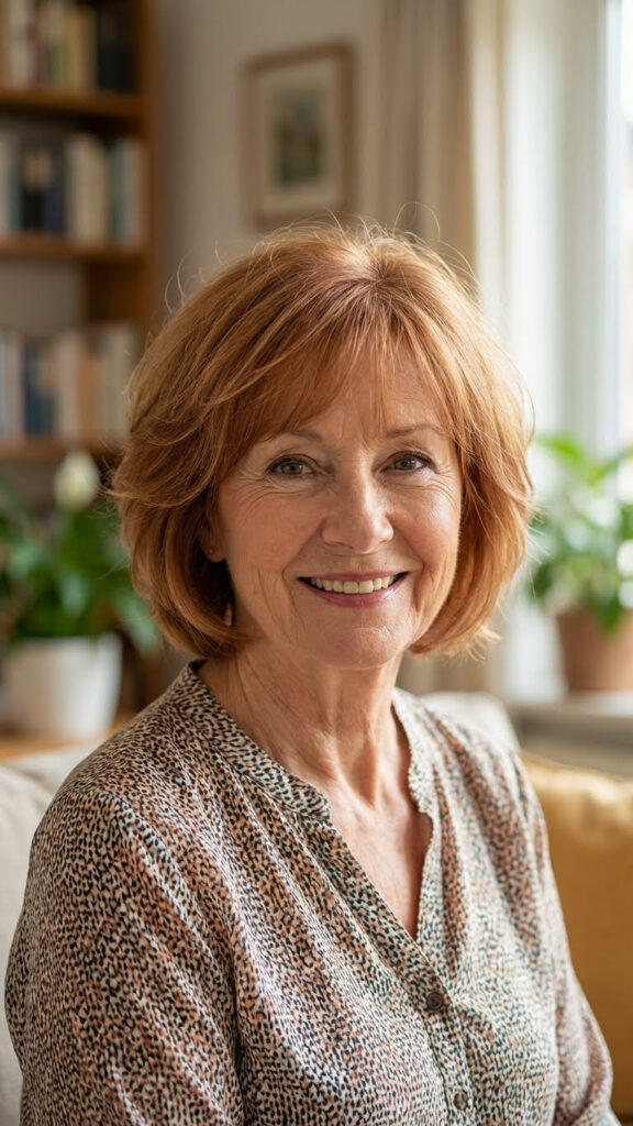 Wavy Shoulder-Length Cut