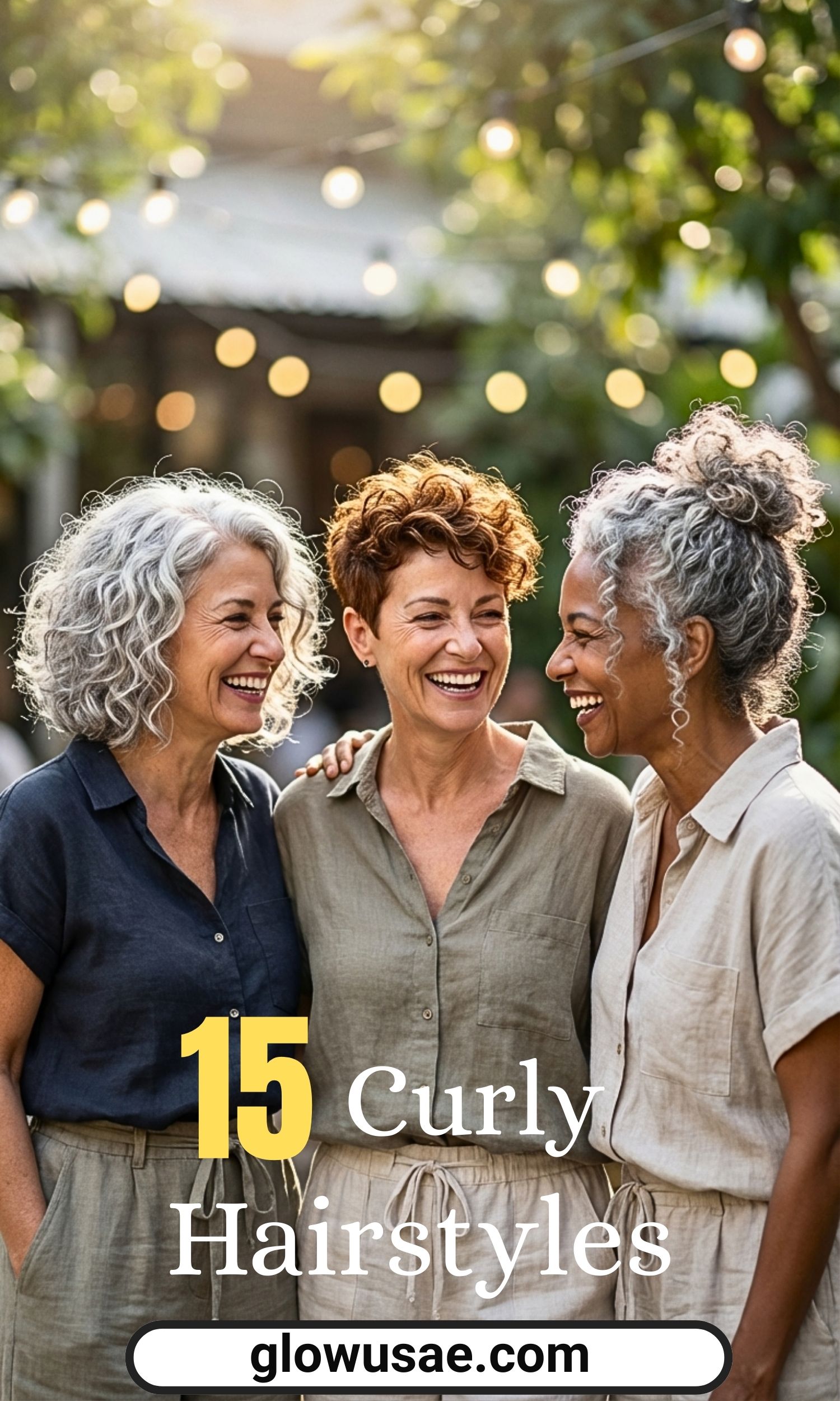 15 Best Curly Hairstyles for Women Over 50