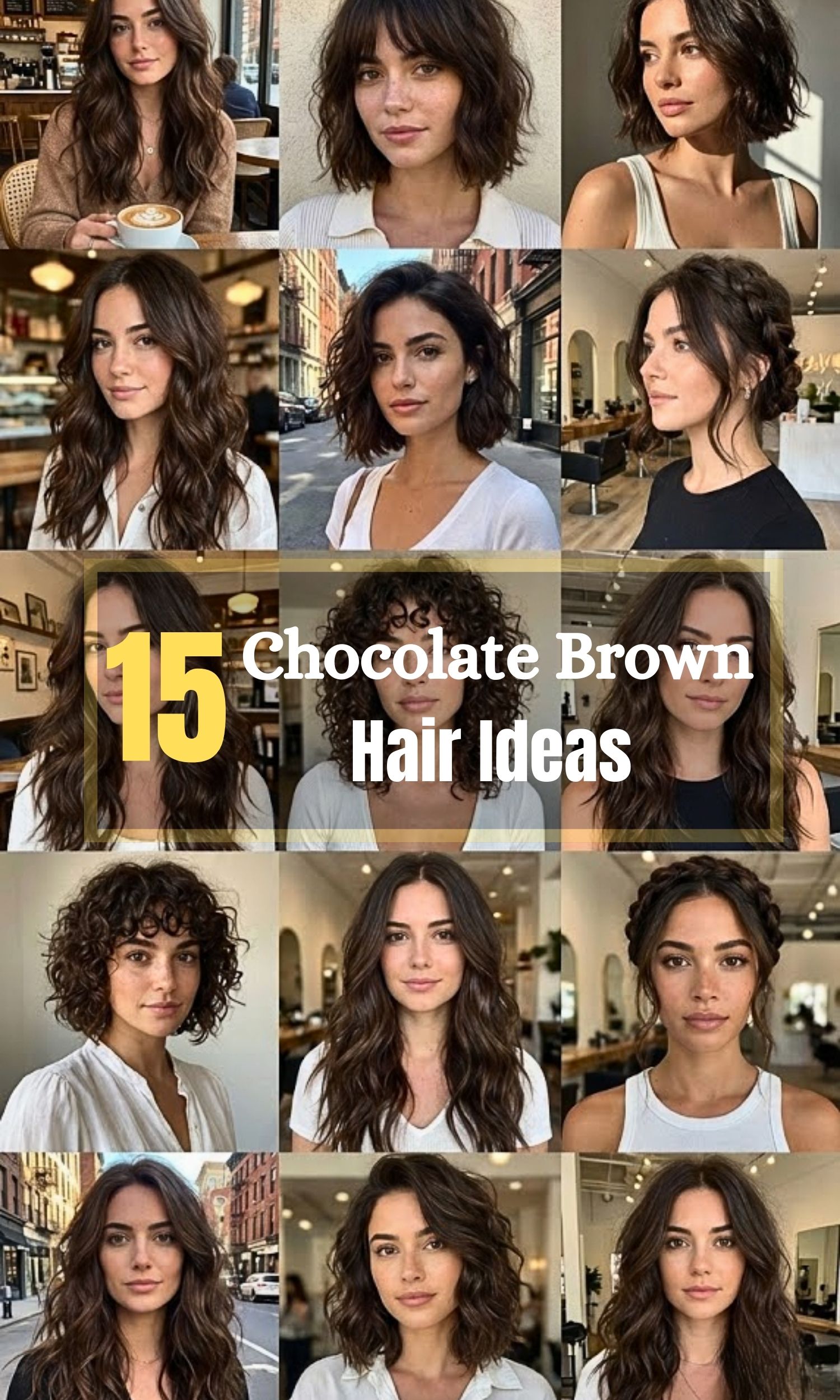 15 Chocolate Brown Hair Ideas That Define the Dark Brown Hair Trend