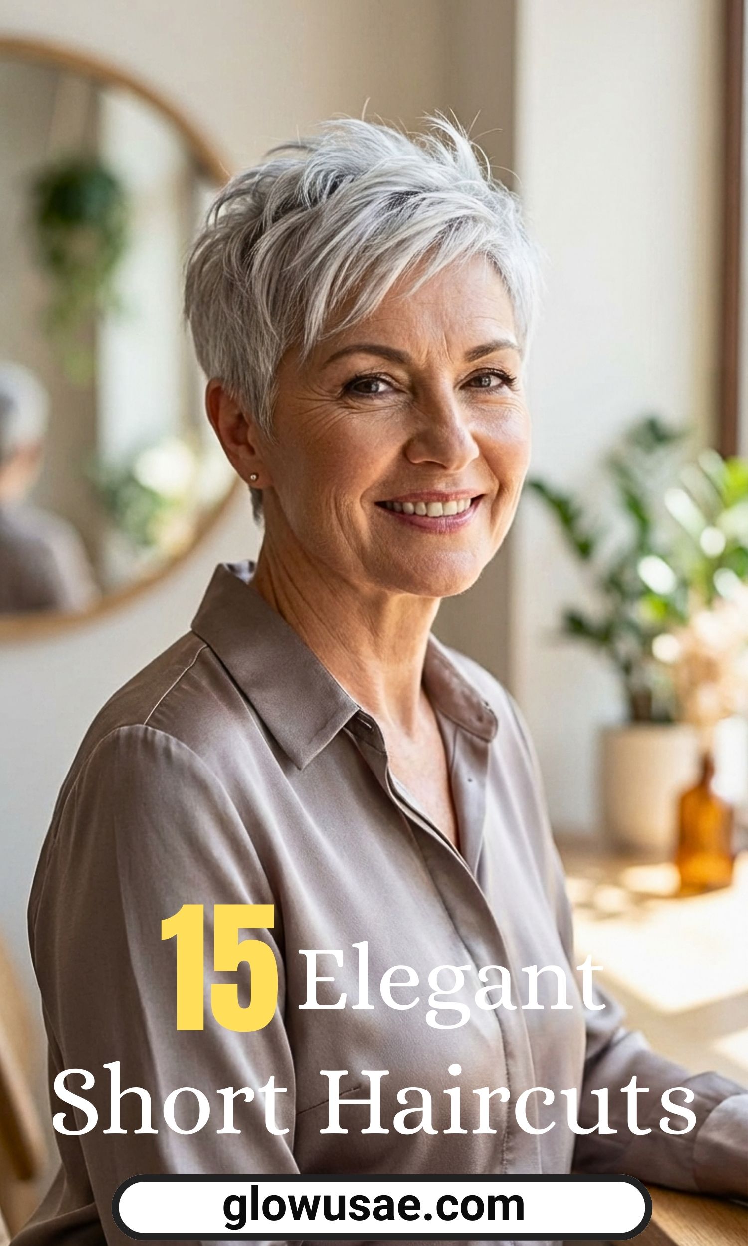 15 Elegant Short Haircuts Perfect for Women Over 50