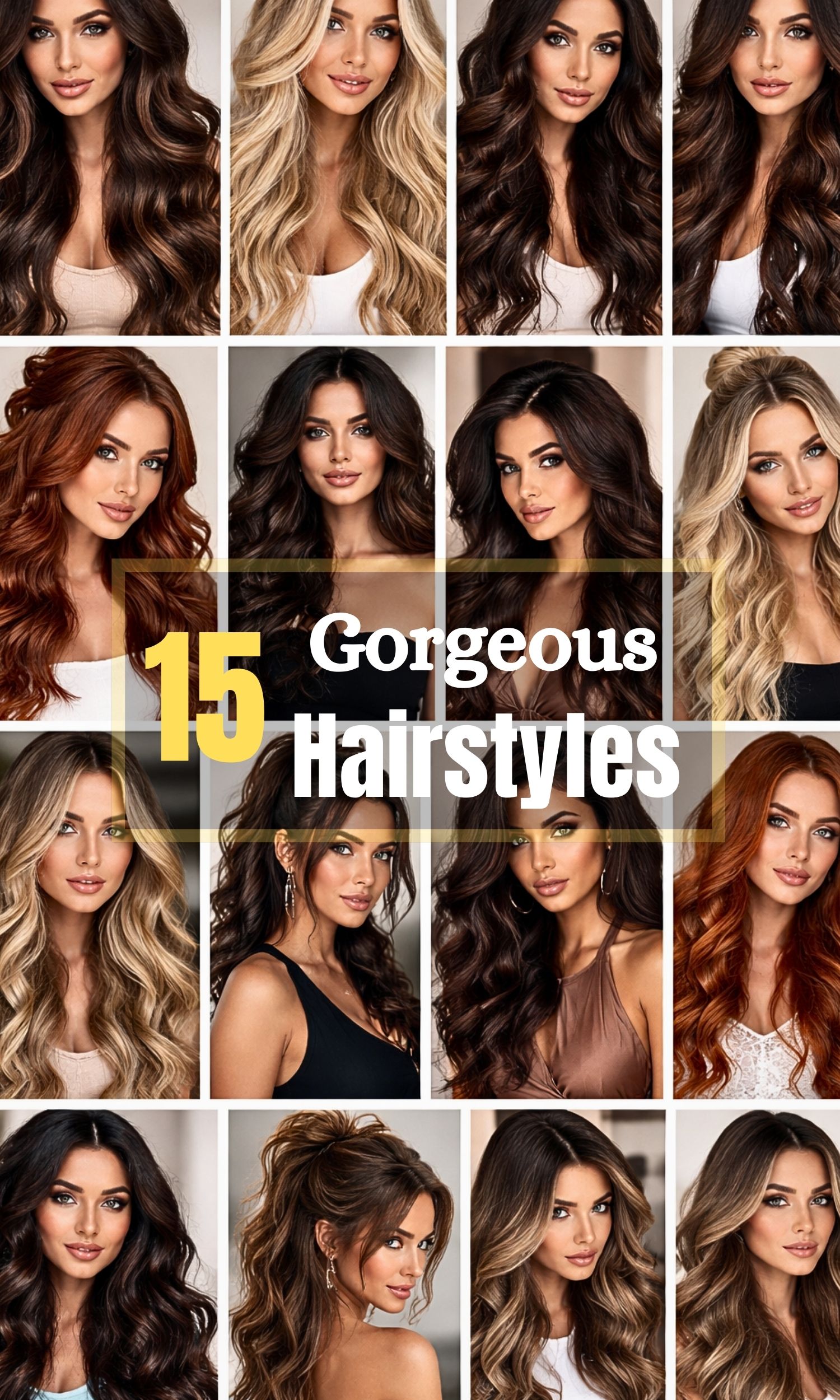 15 Gorgeous Hairstyles for Thick, Wavy Hair