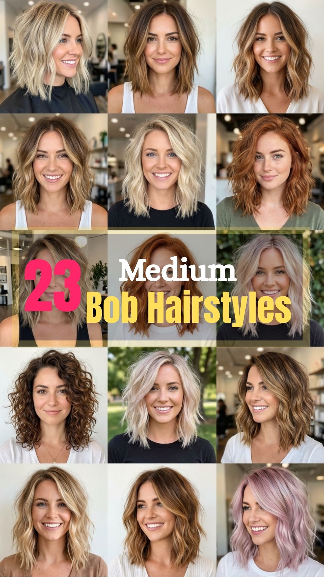 15 Medium Bob Hairstyles So Cute, They’re Inspiring an Immediate Haircut