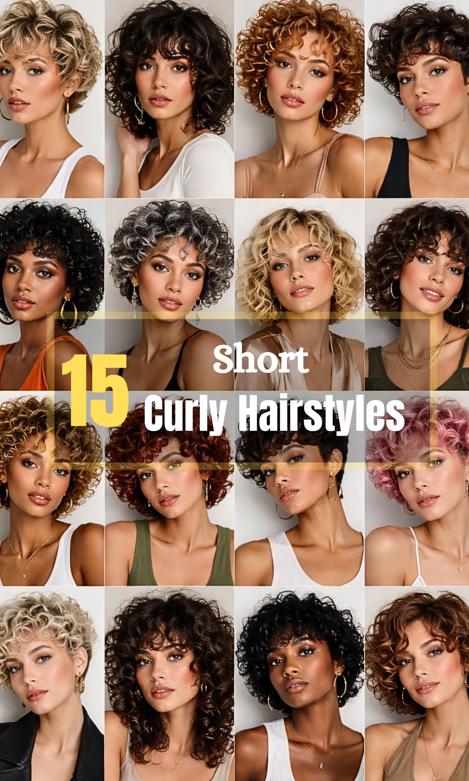 15 Short Curly Hairstyles That Steal the Spotlight