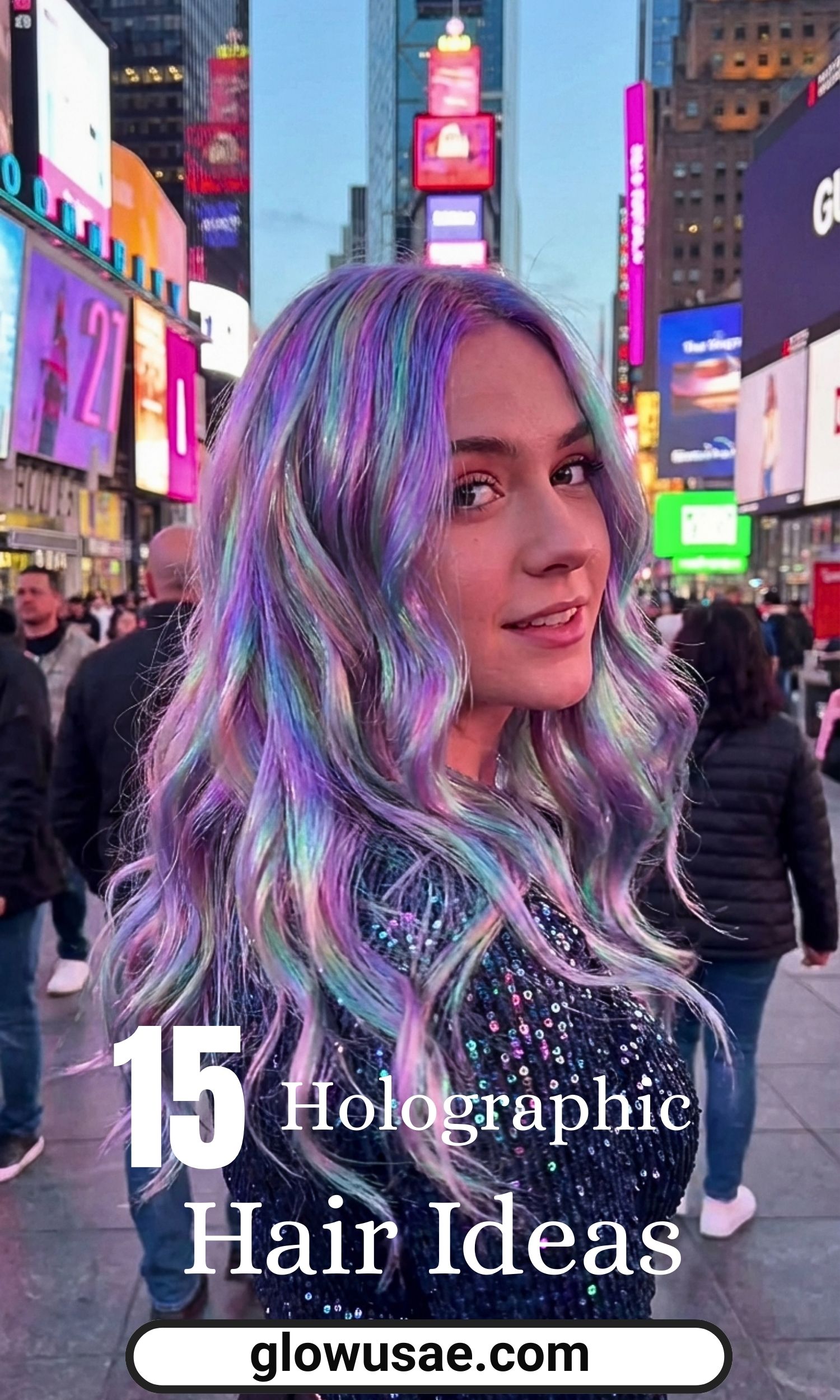 15 Stunning Holographic Hair Ideas That Steal the Spotlight