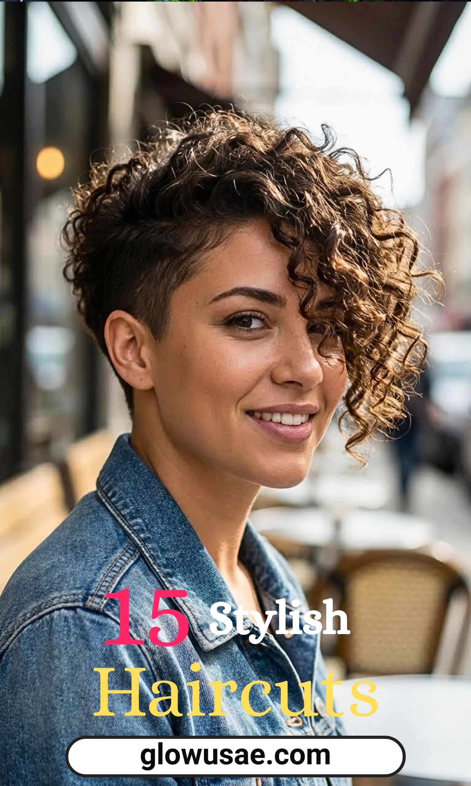 15 Stylish Asymmetrical Haircuts for Short Curly Hair