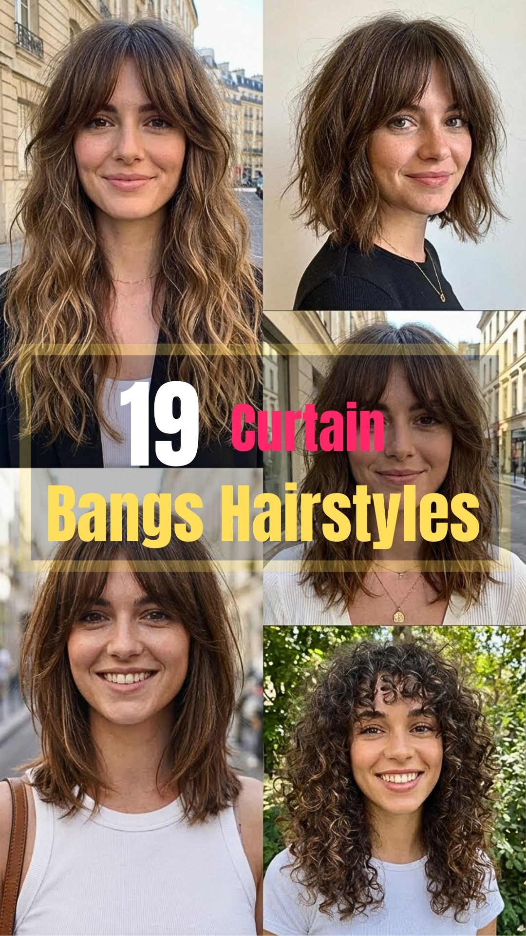 19 Stunning Curtain Bangs Hairstyles to Inspire Your Next Look