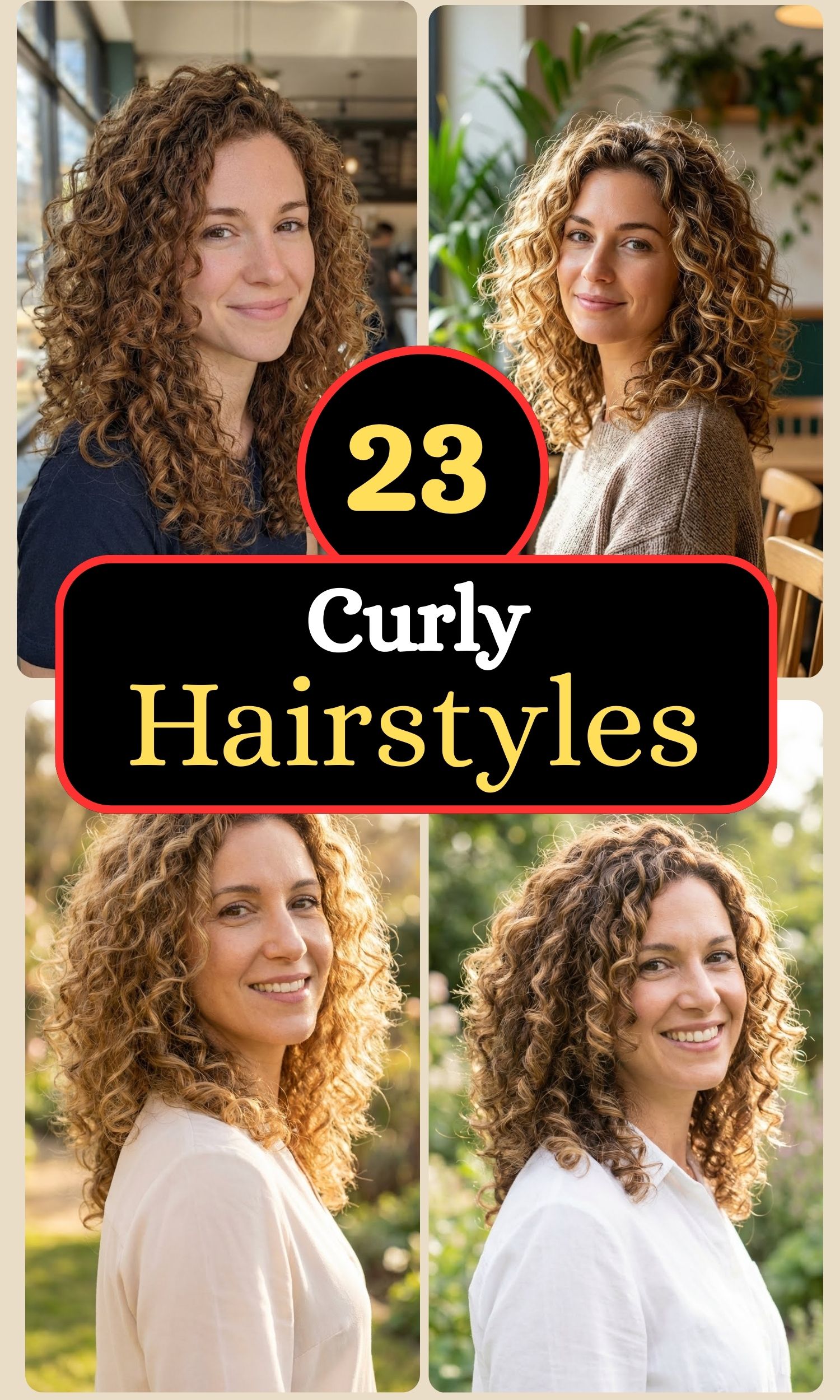 23 Stunning Shoulder-Length Curly Hairstyles to Inspire Your Next Look