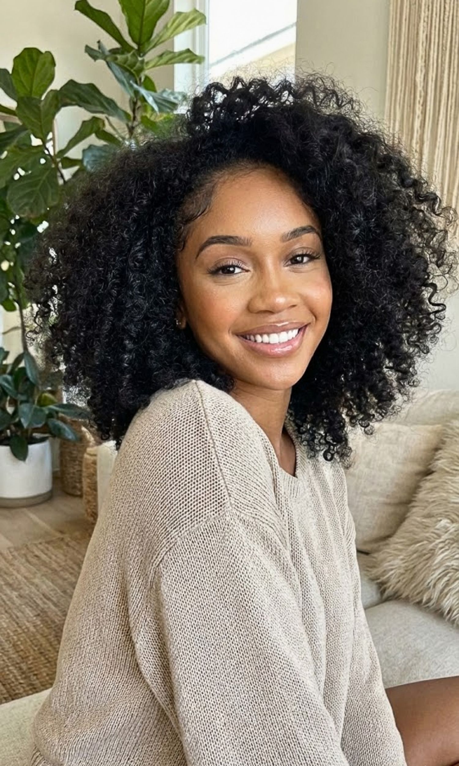 Saweetie Trades Her Signature Wigs for a Stunning Natural Curl Moment