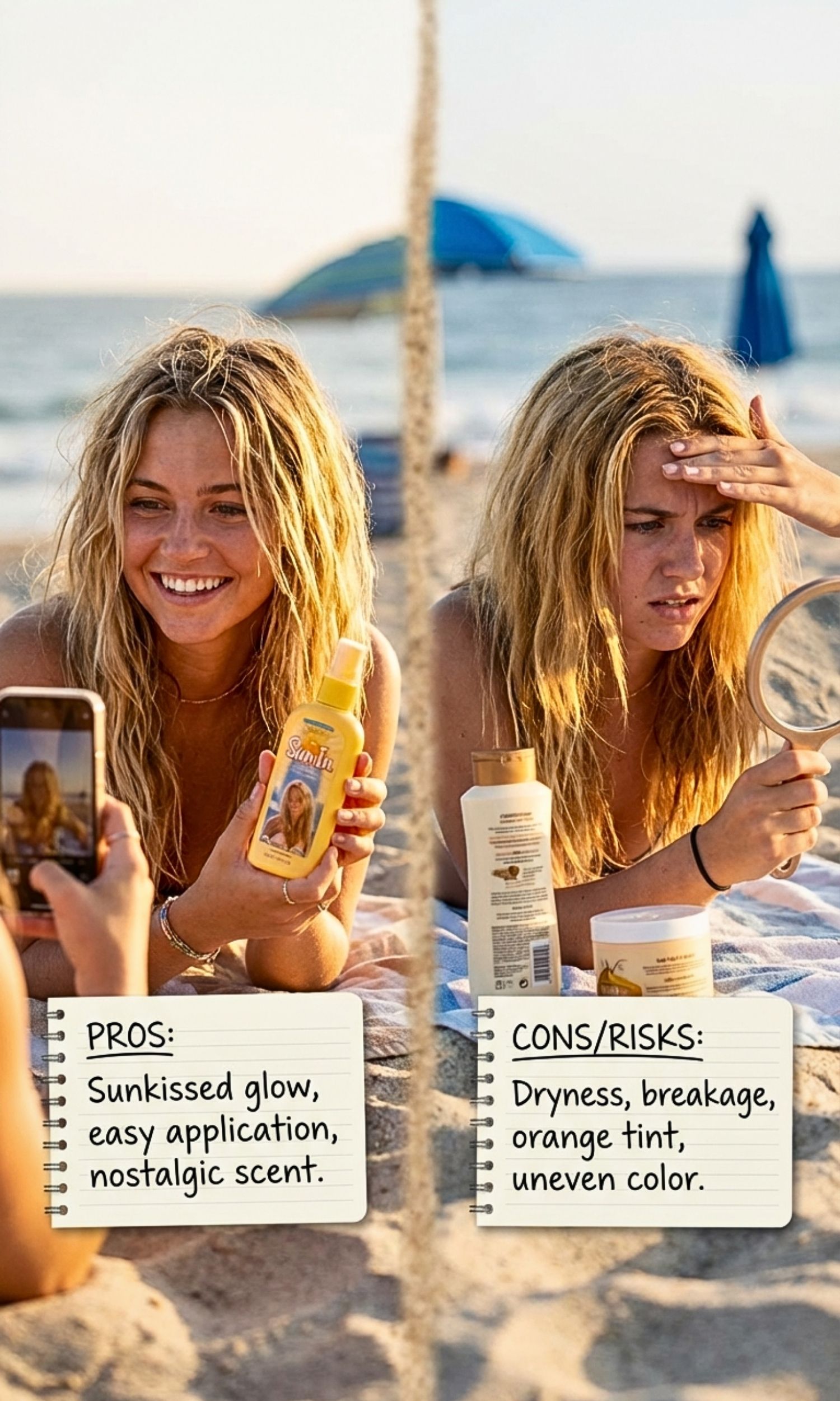 Sun-In Is Back: The Pros, Cons, and Risks of This Viral Hair Lightener