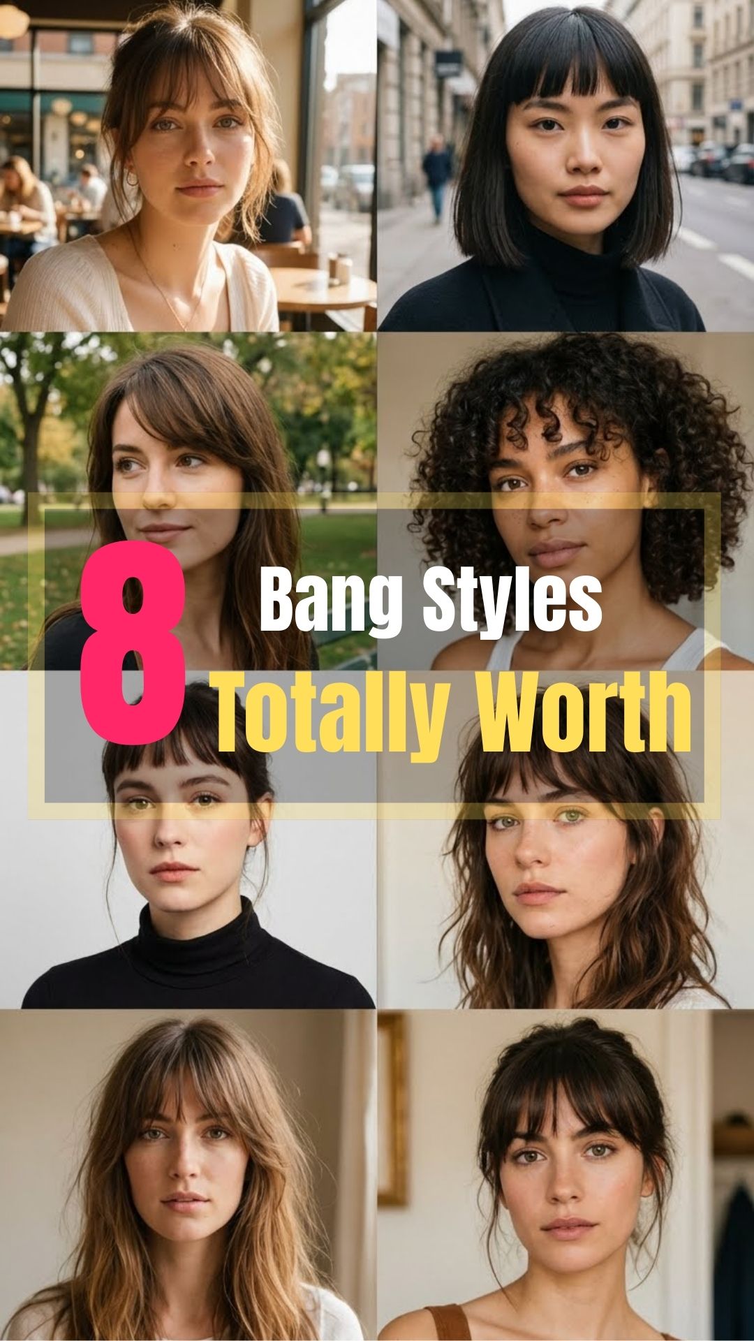 Want Bangs? These 8 Bang Styles Are Totally Worth Trying