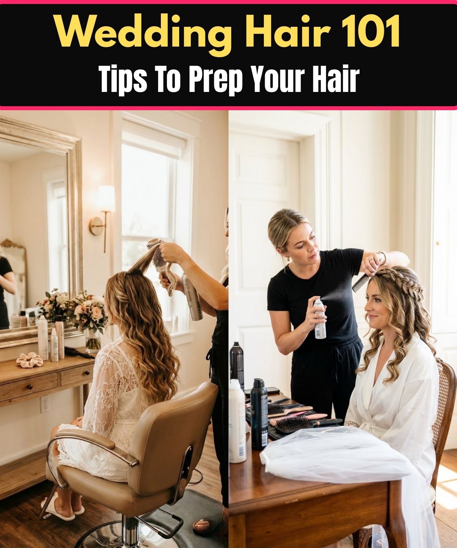 Wedding Hair 101 Expert Tips to Prep Your Hair Before You Say “I Do”