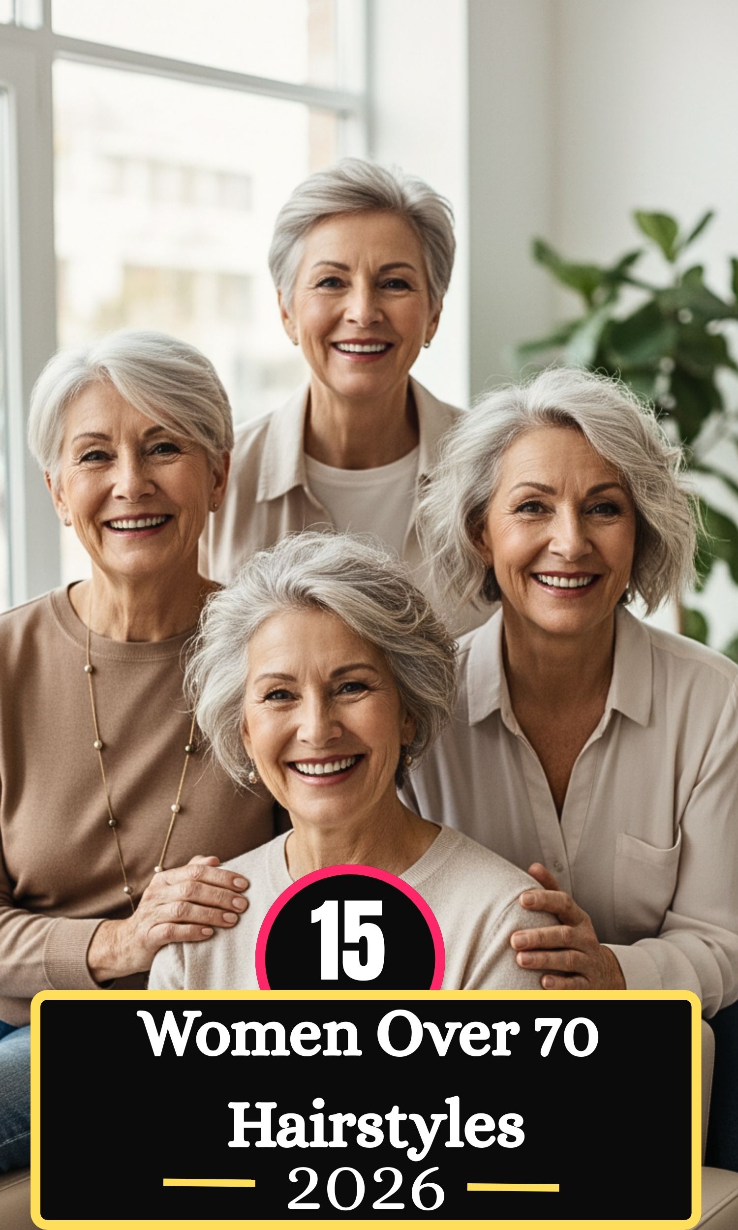 15 Easy Wash-and-Wear Hairstyles for Women Over 70