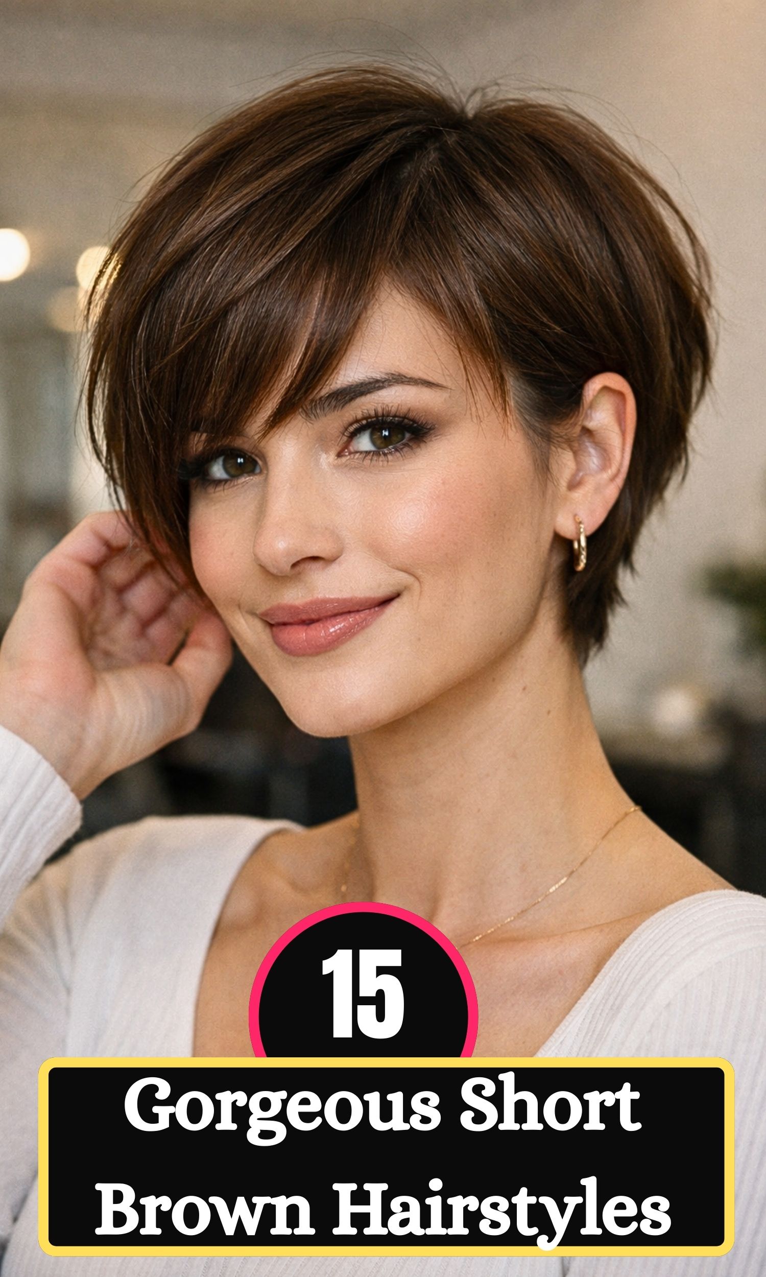 15 Gorgeous Short Brown Hairstyles You’ll Want to Try