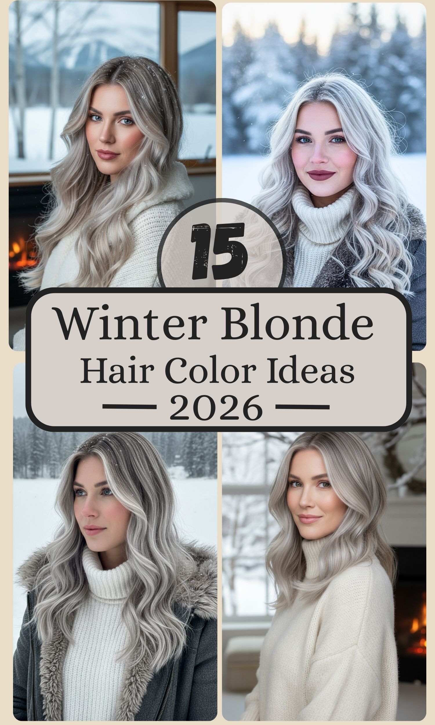 15 Gorgeous Winter Blonde Hair Color Ideas to Try This Season