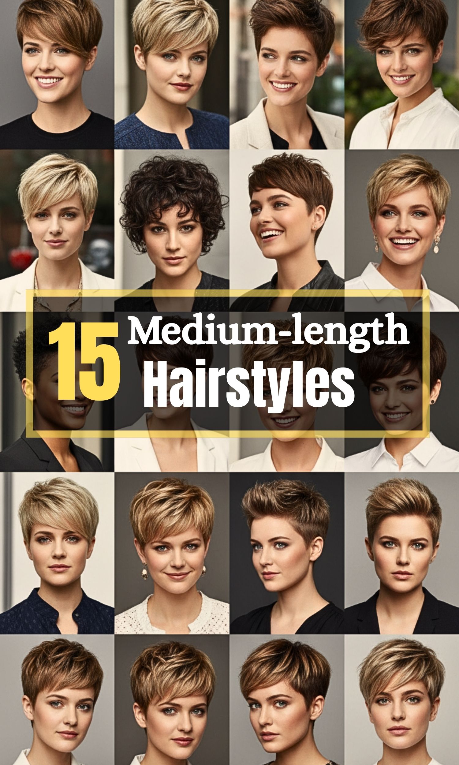 15 Medium-Length Hairstyles for Women Over 70 to Refresh Your Look